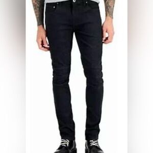 INC International Concepts Men's Black Skinny Jeans          Size 34x30